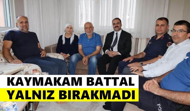 Karacasu'da şehit ve gazi ailelerine vefa