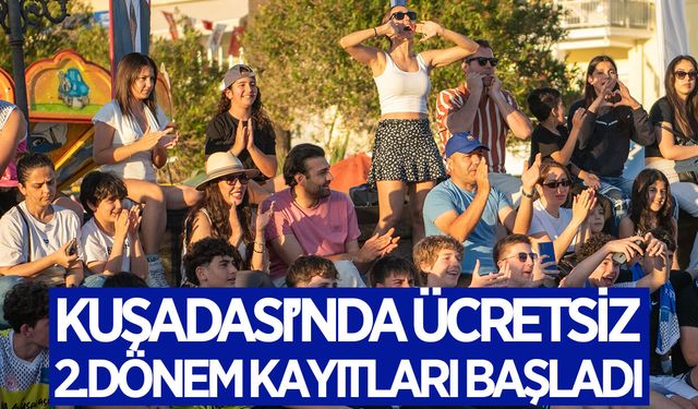 Kuşadası'nda ücretsiz spor kursları için 2.dönem kayıtları başladı
