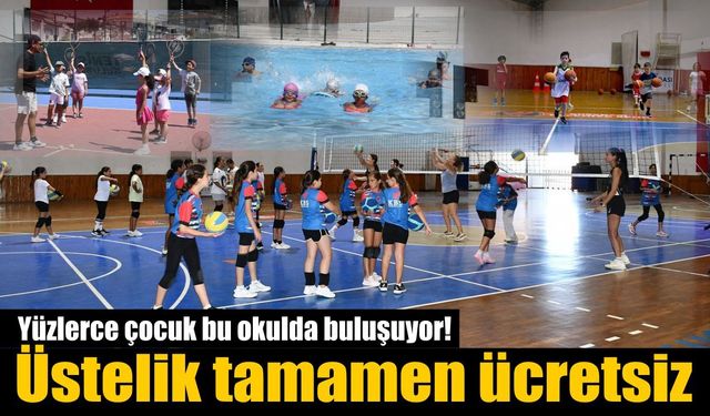 Kuşadası’nda 7 branşta ücretsiz spor eğitimi!