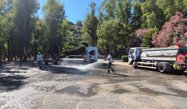 Kuşadası'nın nefes alanı Adagöl'e özel bakım