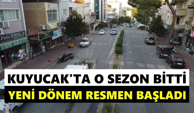 Kuyucak'ta dikkat çeken hazırlık: Yaz boyunca devam edecek