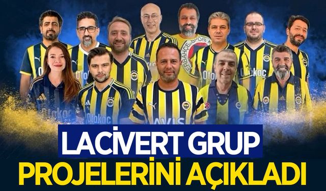 Aydın Fenerbahçeliler Derneği'nde 'Lacivert Grup' seçim vaatlerini açıkladı