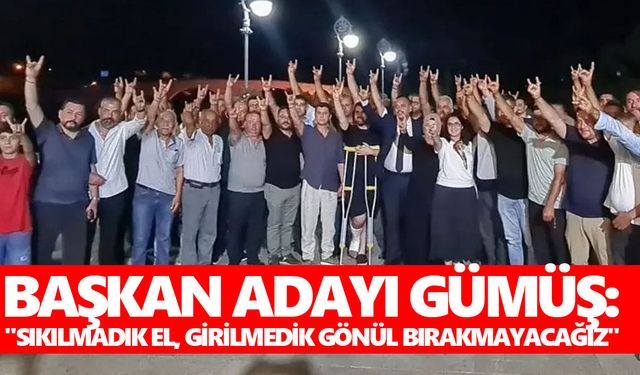 MHP Efeler'de kongre heyecanı! Başkan adayı Gümüş teşkilatla buluştu