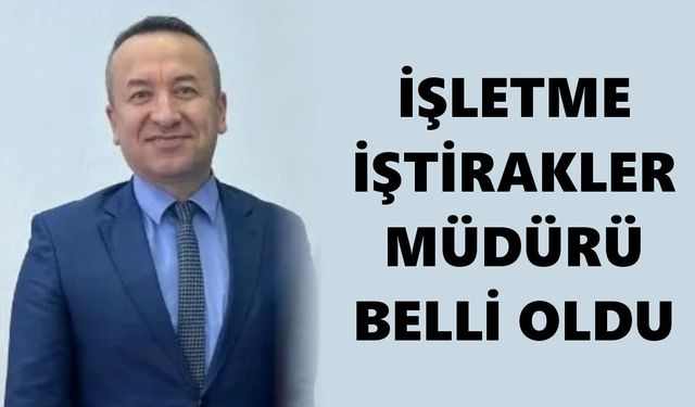 Nazilli Belediyesi'nde atama kararı