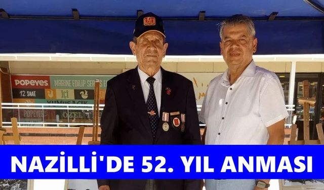 Nazilli'de 52. yıl anması