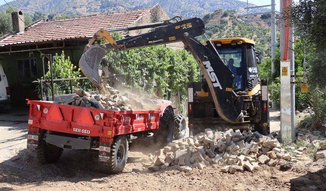 Nazilli'de kırsala hizmet atağı! 14 mahallede çalışmalar hız kazandı