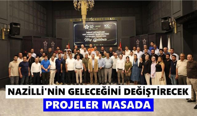 NTO yönetimi inşaat sektörü temsilcileriyle buluştu