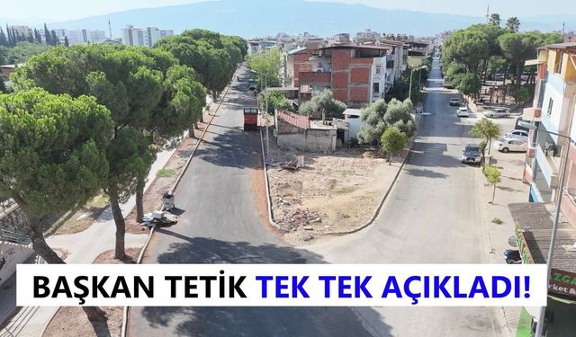 Nazilli'ye mahalle mahalle hizmet geliyor