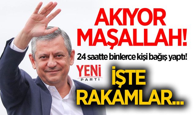 Yeni Parti'ye bağış yağdı! 24 saatte binlerce kişi bağış yaptı