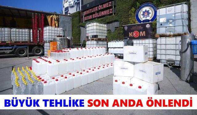 Piyasaya ulaşmadan durduruldu! Operasyonun boyutu sonradan anlaşıldı