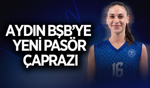 Aydın BŞB'ye yeni pasör çaprazı