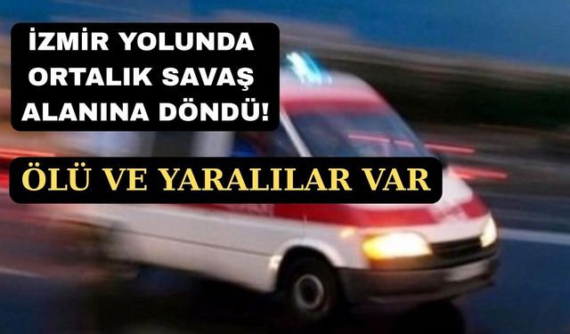 Kamyonla otomobil çarpıştı: 1 ölü, 2 yaralı