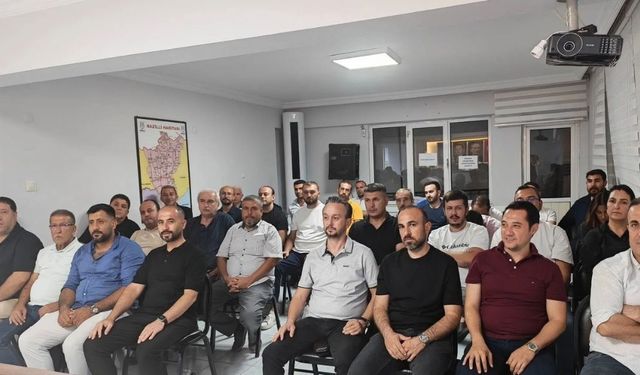 AK Parti Nazilli  Teşkilatı toplandı