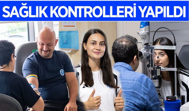 Aydının Sultanları sağlık kontrolünden geçti