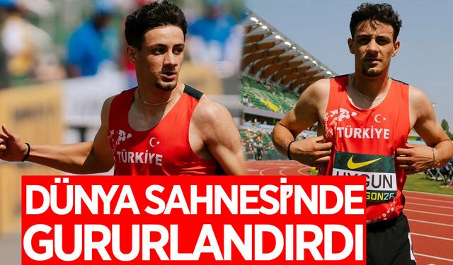 Aydınlı Milli atlet dünya sahnesinde rekor kırdı