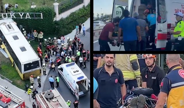 Belediye otobüsü kaza yaptı: Ölü ve yaralılar var