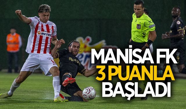 Manisa FK, Bolu'dan mutlu döndü