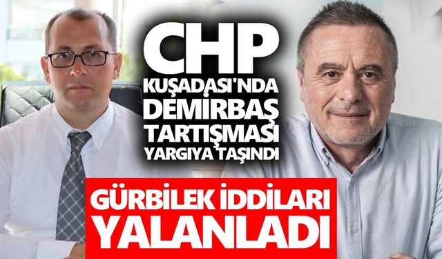 CHP Kuşadası'nda demirbaş tartışması yargıya taşındı