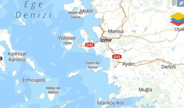 Ege Denizi'nde deprem yaşandı