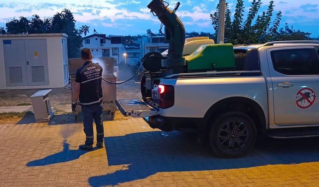 Didim’de sinek ve haşerelere karşı seferberlik! Ekipler sahada