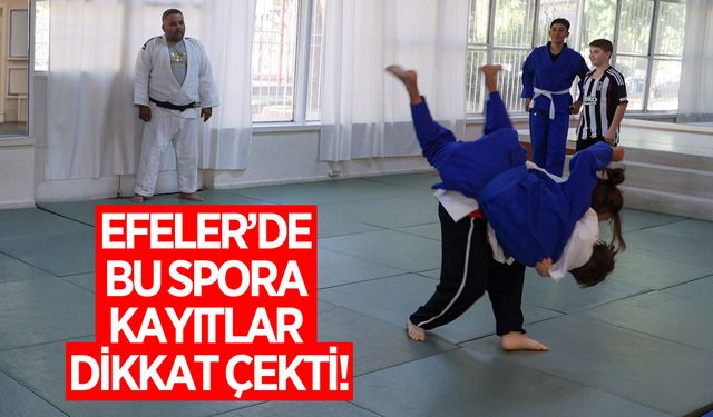 Efeler'de minikler bu spora akın etti! Kayıtlar dikkat çekti