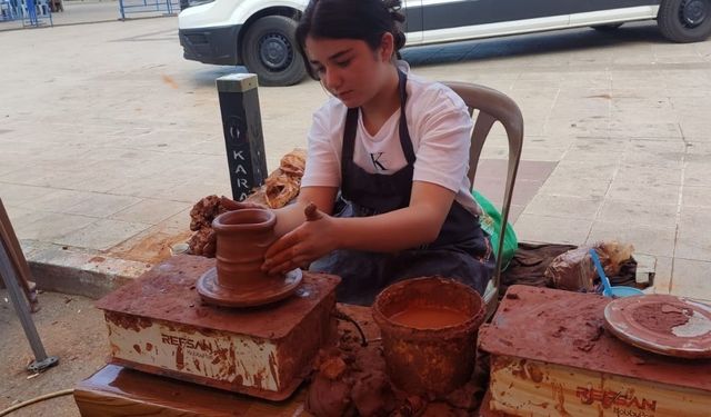 Festivalde Karacasu'nun geneleksel mesleğine yoğun ilgi
