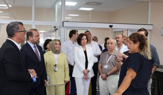 Nazilli Devlet Hastanesi'ne üst düzey ziyaret