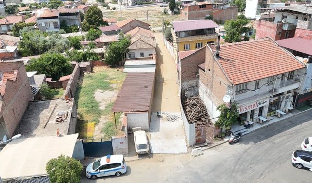 Nazilli’de eski yol tarihe karıştı! Yerine yenisi geldi