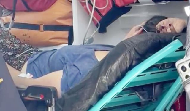 Nazilli'de evini ateşe veren kadın yarı baygın kurtarıldı