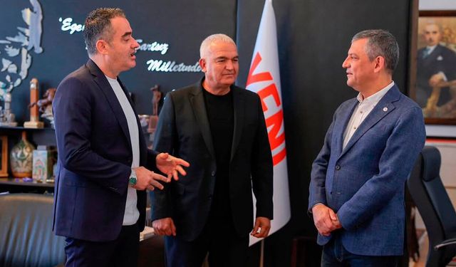 Koçarlı Belediye Başkanı Arıcı, Genel başkan Özel'i ziyaret etti