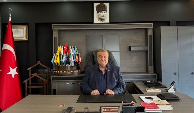 Provokatif eyleme tepkiler dinmiyor : Başkan Altaylar'dan  "kirli oyun" çıkışı