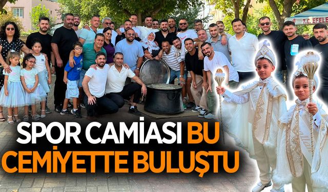 Aydın spor camiası, Yılmaz ailesinin mutluluğunda buluştu