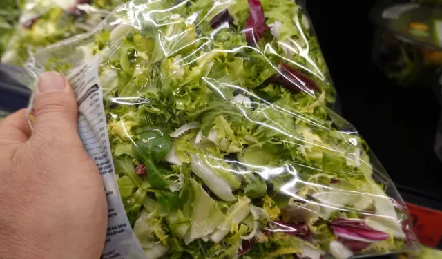Paketli Hazır Salatalarda Gizli Tehlike: Bakteriler Plastik Yüzeylerde Çoğalıyor