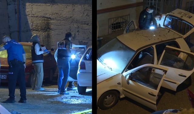Emniyet Müdürlüğü bahçesine düşen cisim paniğe neden oldu
