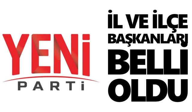 Yeni Parti Aydın teşkilatını oluşturdu! İl ve ilçe başkanları belli oldu