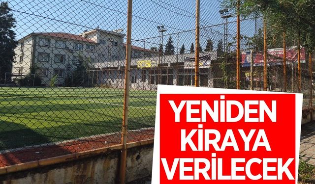 Efeler Belediyesi'ne ait olan halı saha ile ilgili karar verildi