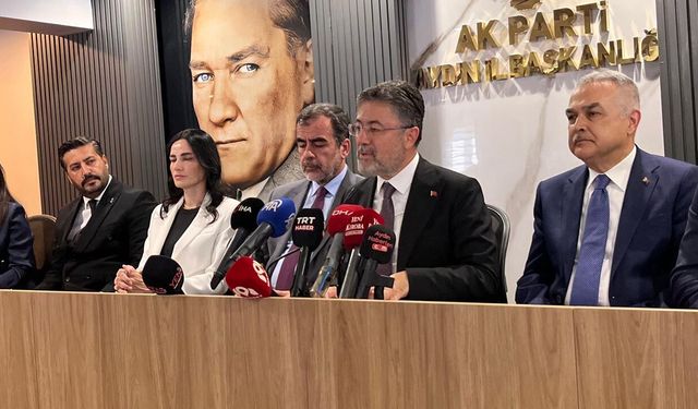Aydın’a milyarlarca liralık yatırım! Bakan Yumaklı projelerle ilgi tarihleri açıkladı