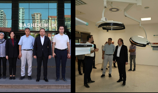Aydın Atatürk Devlet Hastanesi'nin yeni yeri incelendi
