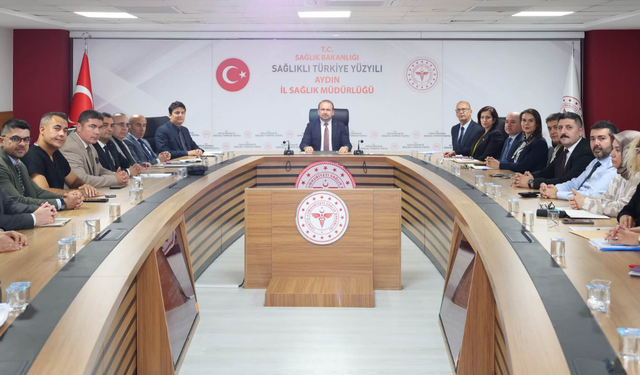 Aydın'da Kamu Hastaneleri Değerlendirme Toplantısı