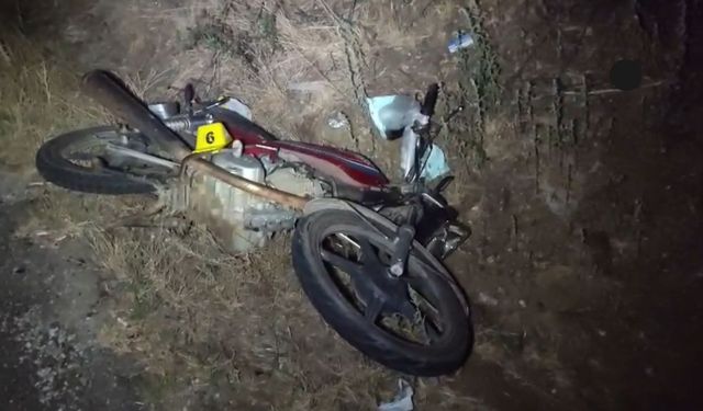 Bir anlık dikkatsizlik can aldı! Motosiklet sürücüsü öldü