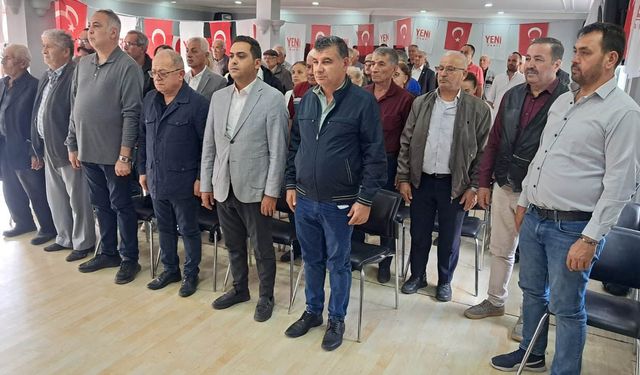 Yeni Parti Buharkent'te ilçe başkanı Kıratlı oldu