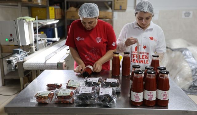 Domates, biber, patlıcan… Efeler’de kış hazırlığı tam gaz