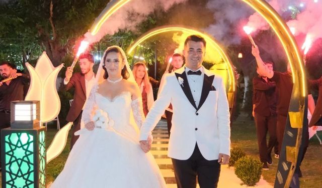 Aydın Şehir Hastanesi’nde mesai arkadaşlığı hayat arkadaşlığına dönüştü