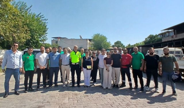 Efeler’de şoförlere hayat kurtaran eğitim