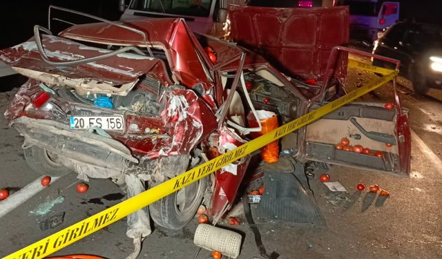 Geceyi acı haber böldü: 1 ölü, 2 yaralı