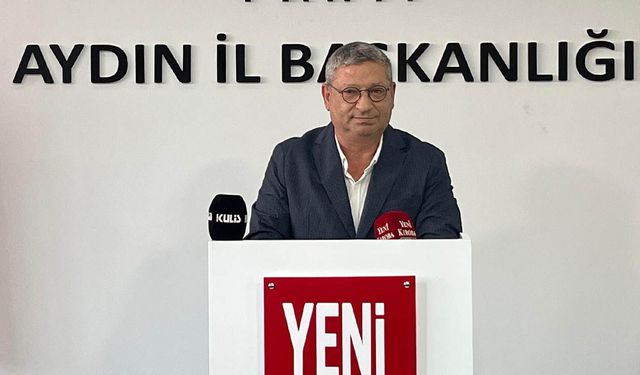 YENİ Parti Aydın’da Kalınomuz adaylığını ilan etti!