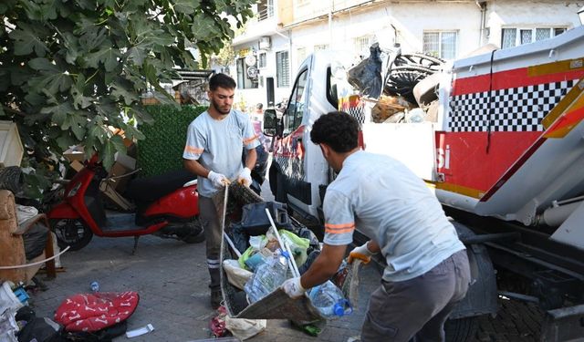 Kuşadası Belediyesi çevreyi kirletenlere göz açtırmıyor