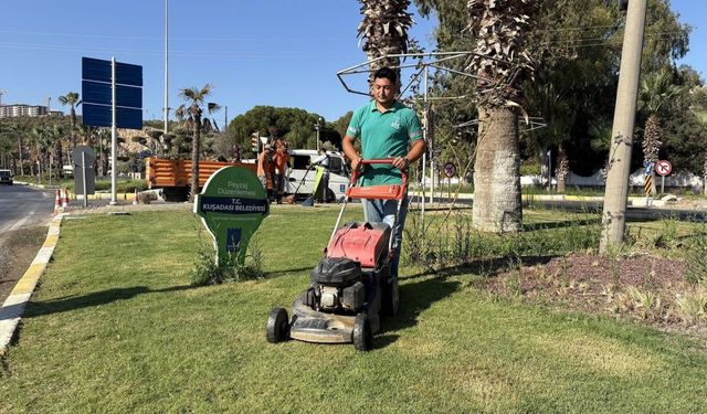 Kuşadası’nın giriş çıkışlarında hummalı çalışma! Ekipler sahaya indi