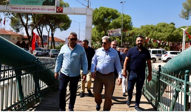 Kuyucak’ta Arslan’a destek turu