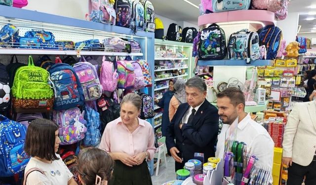 Nazilli’de çocukların okul heyecanına anlamlı destek